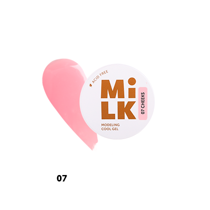 Milk Modeling cool gel (бескислотный) 07 Cheeks 15g
