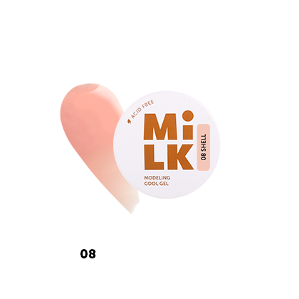 Milk Modeling cool gel (бескислотный) 08 Shell 15g