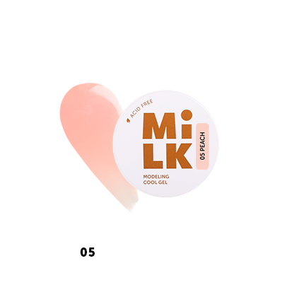 Milk Modeling cool gel (бескислотный) 05 Peach 15g