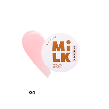 Milk Modeling cool gel (бескислотный) 04 Porcelain 15g