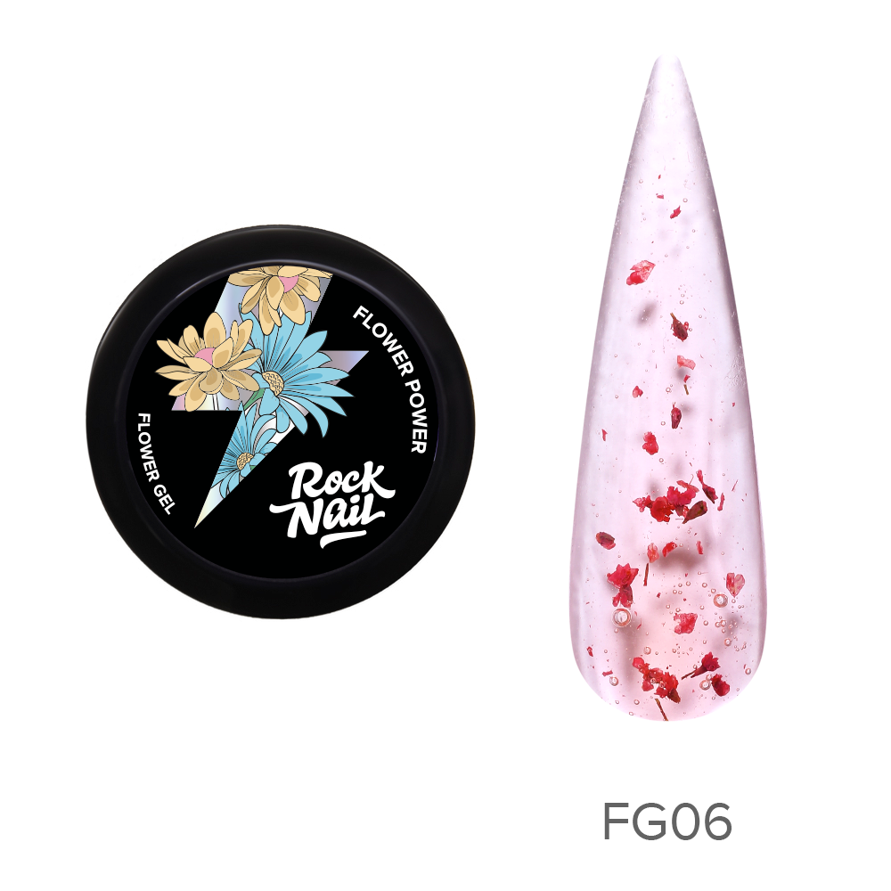 Rock Nail гель FG06 Petals And Spikes 10мл