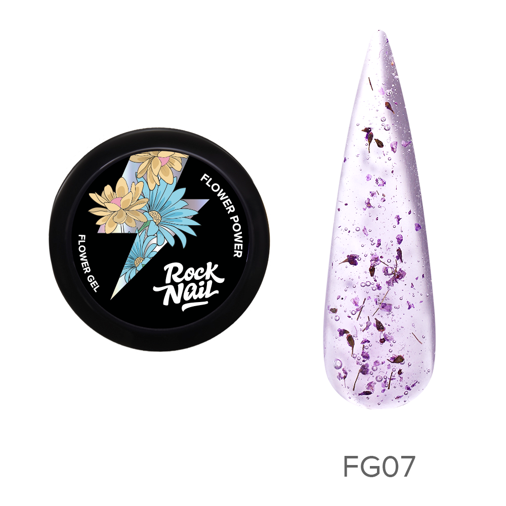 Rock Nail гель FG07 Flowerbomb 10мл