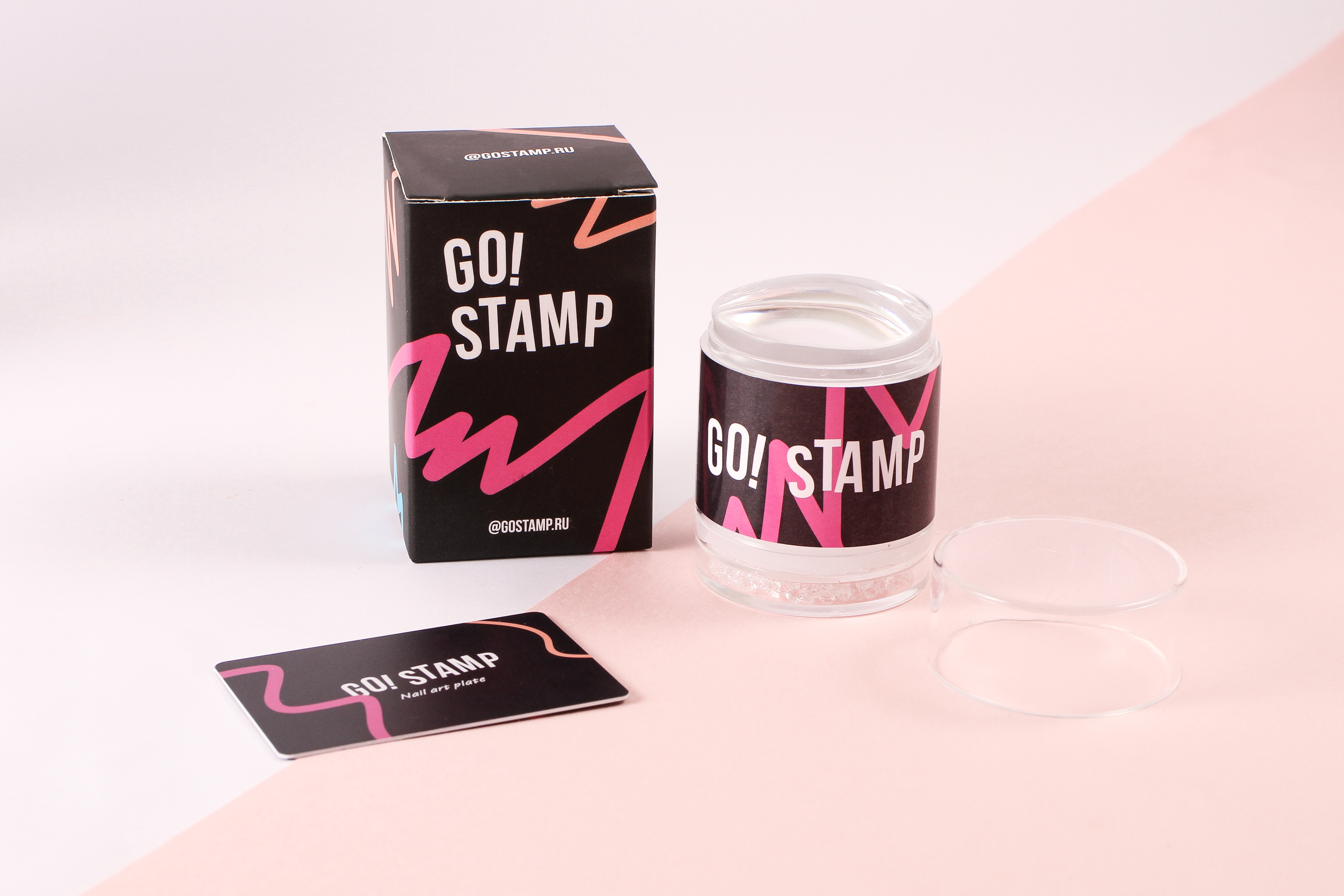 Go stamp. Штамп go! Stamp двойной no glitter и мини-скрапер. Go stamp лак № 04 Midnight. Go stamp лак № 14 Pink Satin.