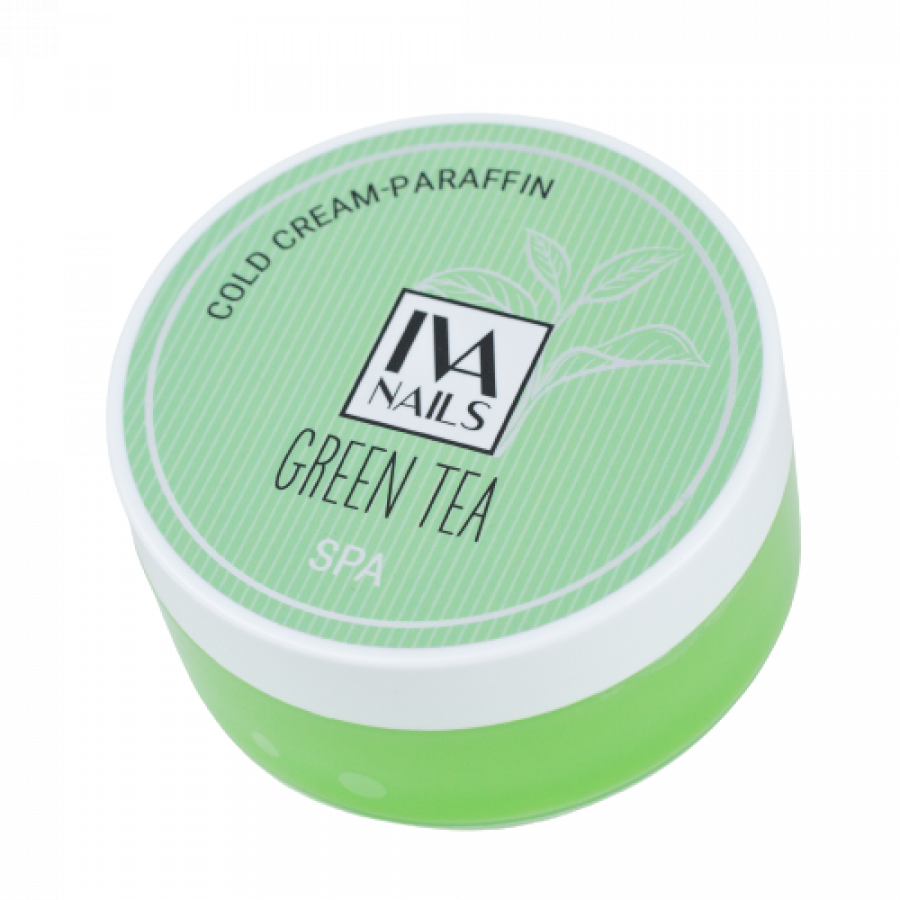 Iva Nails Холод.крем-парафин "Green Tea"150мл