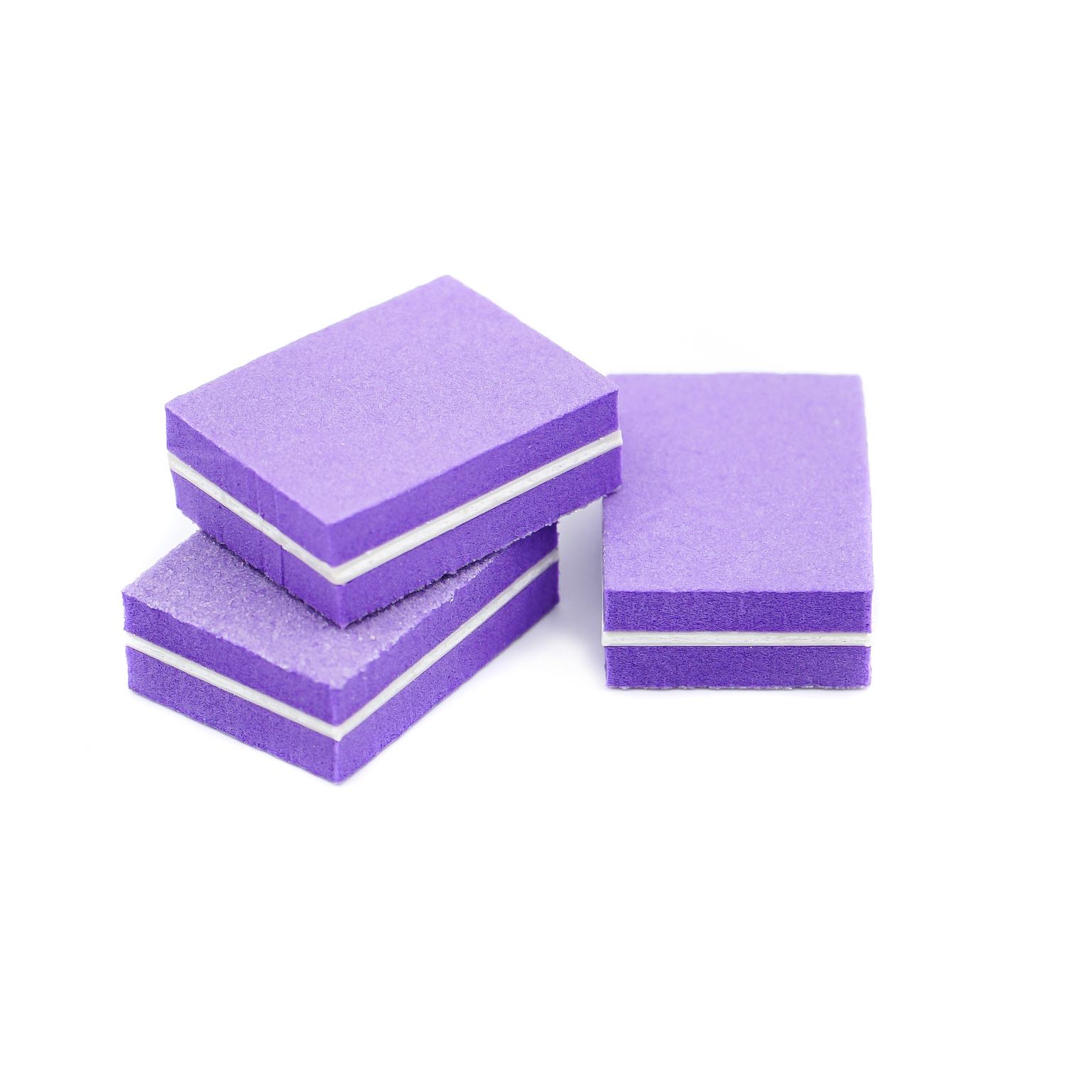 Баф мини 100/180 грит (35x25мм) фиолетовый