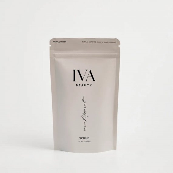 Iva Beauty Кофейный скраб с шимером 200g